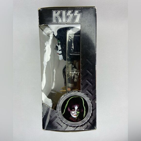 NWB KISS 2011 Funko Peter Criss Catman Wacky Wobbler Glow Chase Variant - Picture 6 of 10